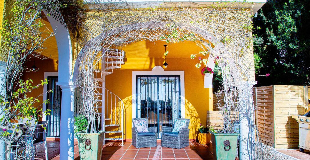 Villa Maria In El Rosario - Mit Sicht Auf Gibralta Marbella Kültér fotó