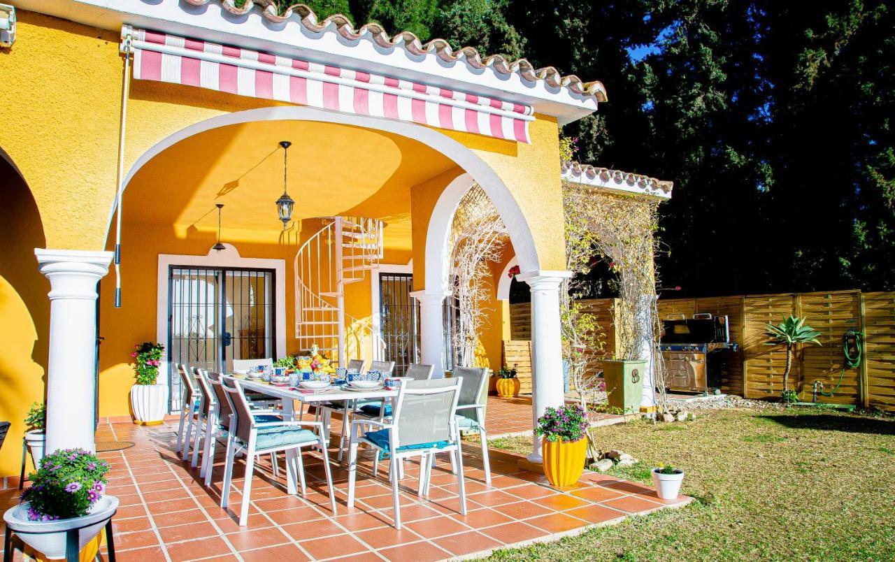 Villa Maria In El Rosario - Mit Sicht Auf Gibralta Marbella Kültér fotó